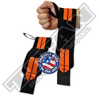 Strength Shop Zeus Wrist Wraps - IPF Approved Heavy-Duty Support For Lifting (12" Or 24", Black)